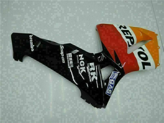 Orange Schwarz Repsol CBR 600 RR 05-06 Vollverkleidung