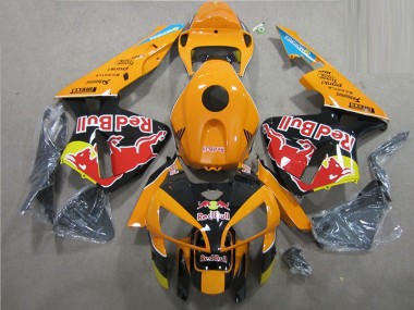 Orange Schwarz Rot Bull CBR 600 RR 05-06 Verkleidungen