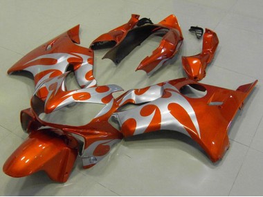 Orange Silber CBR 600 F4i 04-07 Verkleidungen