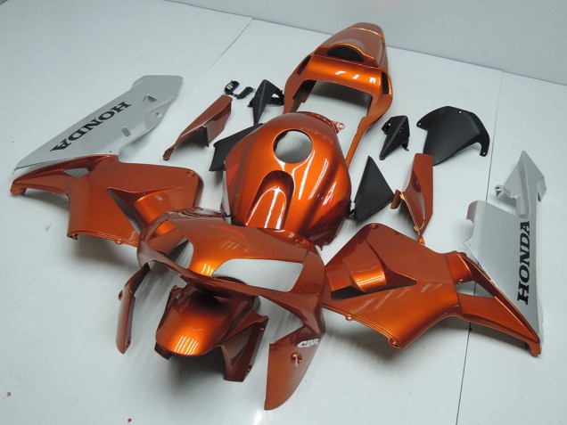 Orange Silber CBR 600 RR 03-04 Verkleidungen
