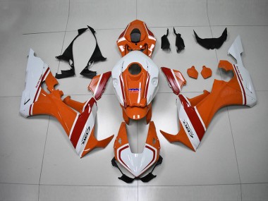 Orange Weiß HRC CBR 1000 RR 17-23 Verkleidungen