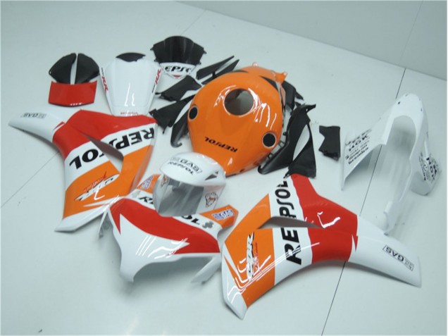 Orange Weiß Rot Repsol CBR 1000 RR 08-11 Verkleidungen Orange Weiß Rot Repsol CBR 1000 RR 08-11 Verkleidungen