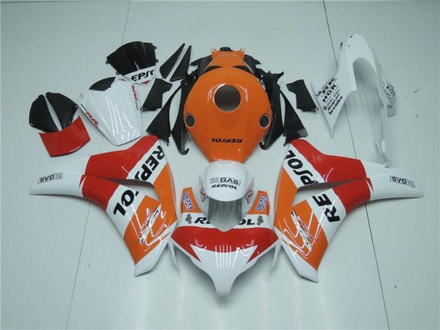 Orange Weiß Rot Repsol CBR 1000 RR 08-11 Verkleidungen Orange Weiß Rot Repsol CBR 1000 RR 08-11 Verkleidungen