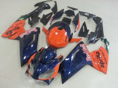 Orange und Dunkel blau RS 125 06-11 Verkleidungen