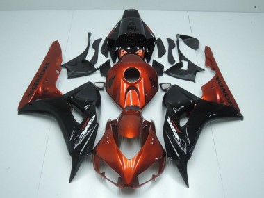 Orange und Schwarz CBR 1000 RR 06-07 Verkleidungen