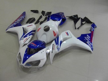 Perl Weiß Blau CBR 1000 RR 06-07 Verkleidungen