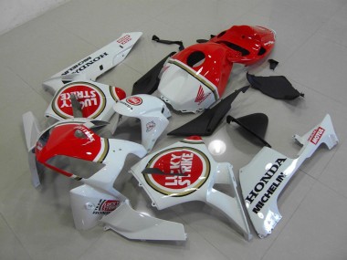 Perl Weiß Lucky Strike CBR 600 RR 05-06 Verkleidungen