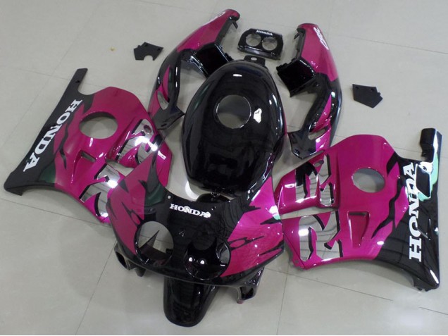 Rosa Schwarz CBR 250 RR MC22 91-98 Verkleidungen Rosa Schwarz CBR 250 RR MC22 91-98 Verkleidungen