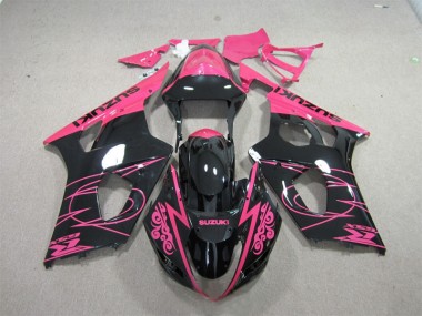Rosa Schwarz GSXR 1000 K3 03-04 Verkleidungen