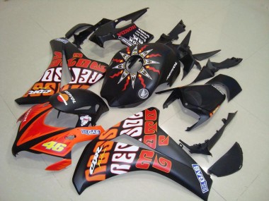 Rossi Matt Schwarz CBR 1000 RR 08-11 Verkleidungen