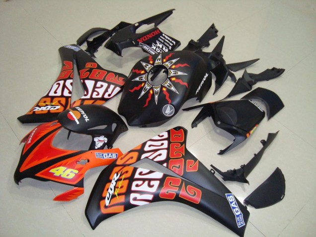 Rossi Matt Schwarz CBR 1000 RR 08-11 Verkleidungen
