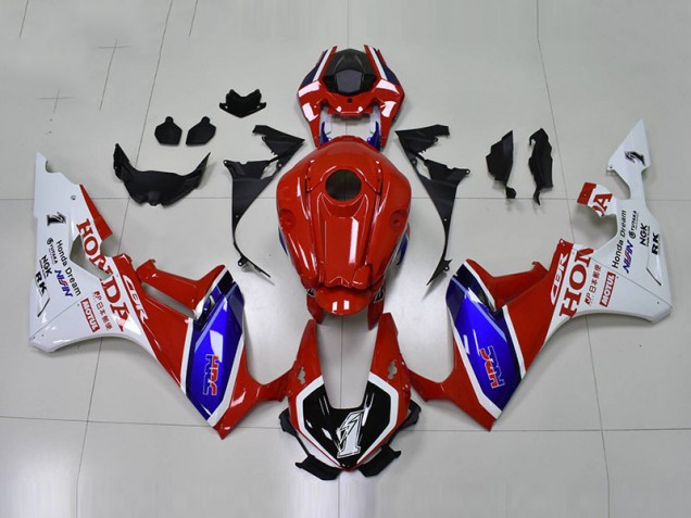 Rot Blau HRC CBR 1000 RR 17-23 Verkleidungen