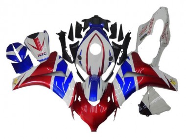 Rot Blau Weiß CBR 1000 RR 08-11 Verkleidungen