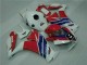 Rot Blau Weiß CBR 1000 RR 12-16 Verkleidungen Rot Blau Weiß CBR 1000 RR 12-16 Verkleidungen