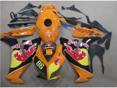 Rot Bull 86 CBR 1000 RR 12-16 Verkleidungen