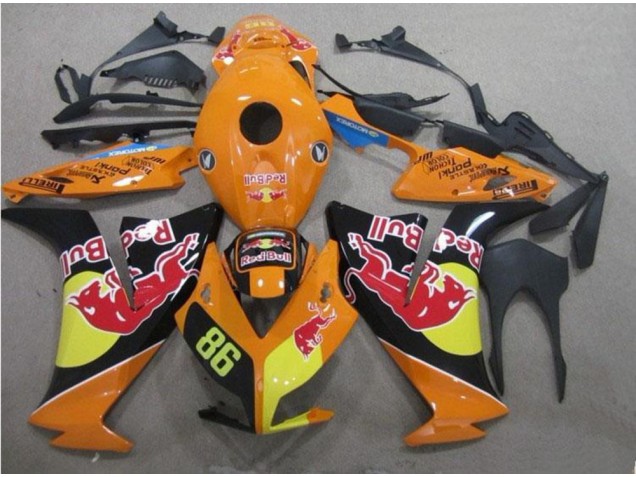 Rot Bull 86 CBR 1000 RR 12-16 Verkleidungen Rot Bull 86 CBR 1000 RR 12-16 Verkleidungen