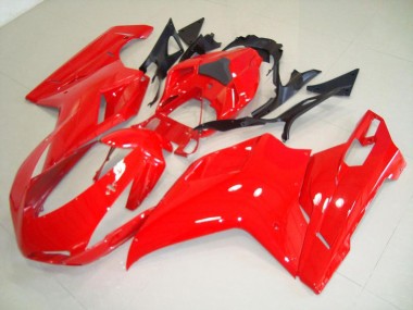 Rot Ducati 848 1098 1198 07-14 Verkleidungen