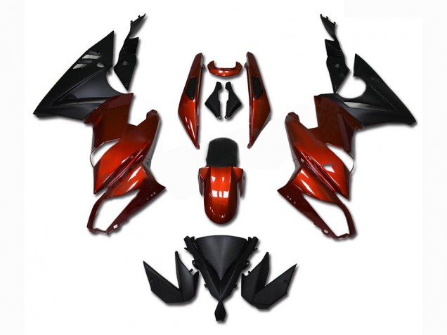 Rot EX650 09-11 Verkleidungen Rot EX650 09-11 Verkleidungen
