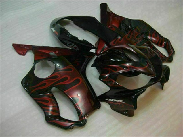 Rot Flamme CBR 600 F4i 04-07 Verkleidungen Rot Flamme CBR 600 F4i 04-07 Verkleidungen