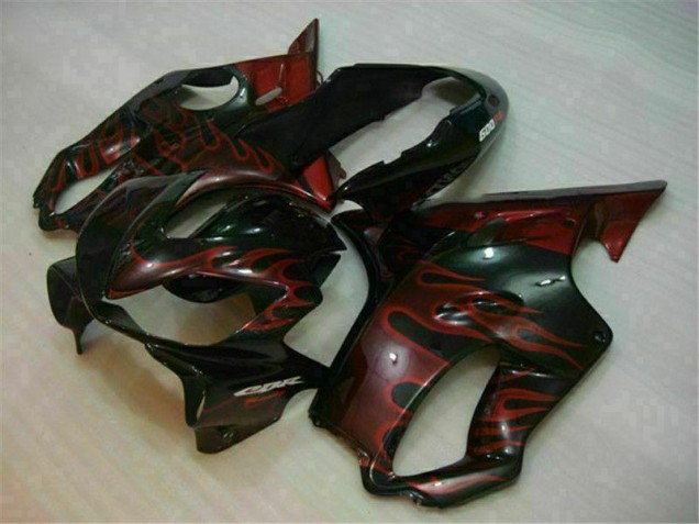 Rot Flamme CBR 600 F4i 04-07 Verkleidungen Rot Flamme CBR 600 F4i 04-07 Verkleidungen