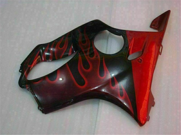 Rot Flamme CBR 600 F4i 04-07 Verkleidungen Rot Flamme CBR 600 F4i 04-07 Verkleidungen