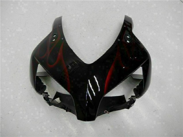 Rot Flamme Schwarz CBR 1000 RR 04-05 Verkleidungen Rot Flamme Schwarz CBR 1000 RR 04-05 Verkleidungen