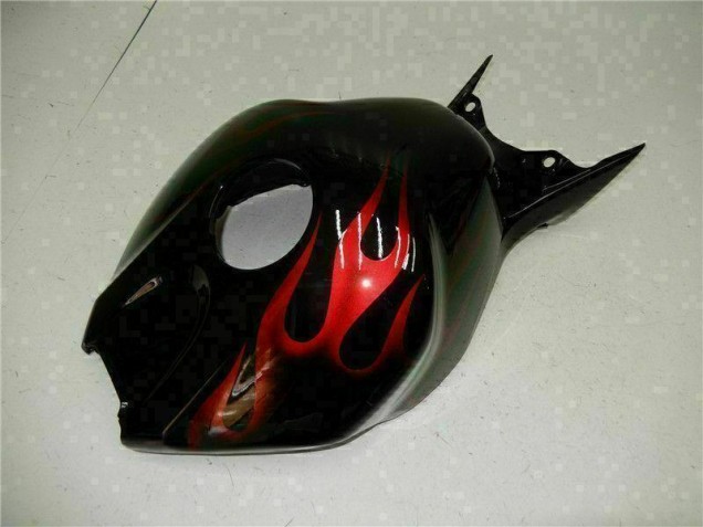 Rot Flamme Schwarz CBR 1000 RR 04-05 Verkleidungen Rot Flamme Schwarz CBR 1000 RR 04-05 Verkleidungen