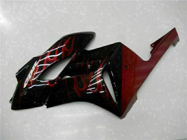 Rot Flamme Schwarz CBR 1000 RR 04-05 Verkleidungen Rot Flamme Schwarz CBR 1000 RR 04-05 Verkleidungen