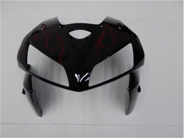 Rot Flamme Schwarz CBR 600 RR 05-06 Verkleidungen Rot Flamme Schwarz CBR 600 RR 05-06 Verkleidungen