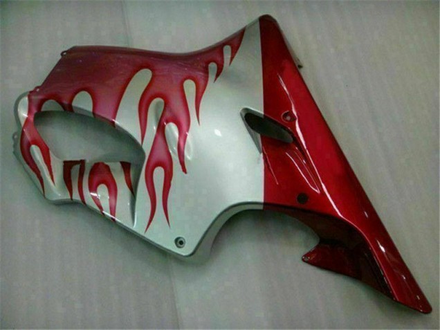 Rot Flamme Silber CBR 600 F4i 01-03 Verkleidungen Rot Flamme Silber CBR 600 F4i 01-03 Verkleidungen