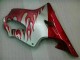 Rot Flamme Silber CBR 600 F4i 01-03 Verkleidungen Rot Flamme Silber CBR 600 F4i 01-03 Verkleidungen
