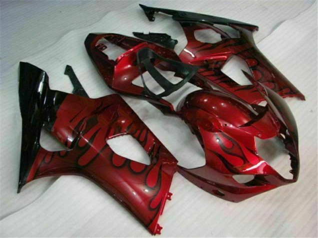 Rot GSXR 1000 K3 03-04 Verkleidungen Rot GSXR 1000 K3 03-04 Verkleidungen