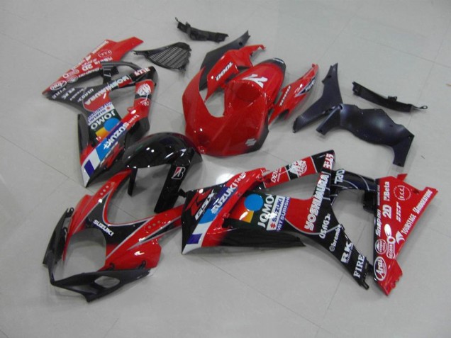 Rot GSXR 1000 K7 07-08 Verkleidungen Rot GSXR 1000 K7 07-08 Verkleidungen