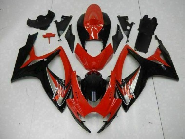 Rot GSXR 600 / 750 K6 06-07 Verkleidung