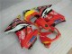 Rot Gelb EX250 08-12 Verkleidungen Rot Gelb EX250 08-12 Verkleidungen