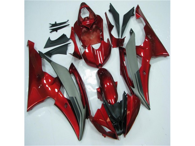 Rot Grau R6 08-16 Verkleidungen Rot Grau R6 08-16 Verkleidungen