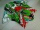 Rot Grün Motocard ZX6R 09-12 Verkleidungen