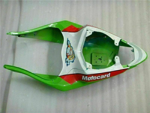 Rot Grün Motocard ZX6R 09-12 Verkleidungen
