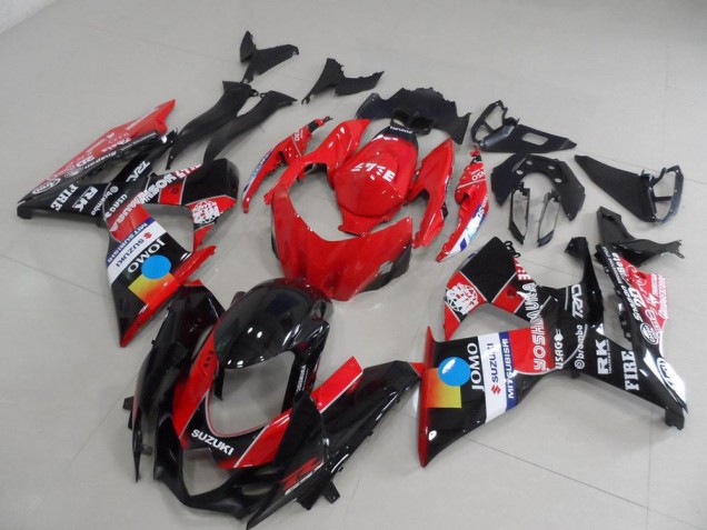 Rot Jomo GSXR 1000 K9 09-16 Verkleidungen Rot Jomo GSXR 1000 K9 09-16 Verkleidungen