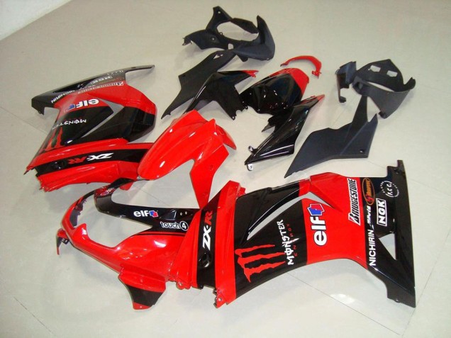 Rot Monster ZX 250R 08-12 Verkleidungen Rot Monster ZX 250R 08-12 Verkleidungen