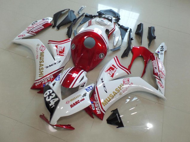 Rot Musashi CBR 1000 RR 12-16 Verkleidungen Rot Musashi CBR 1000 RR 12-16 Verkleidungen
