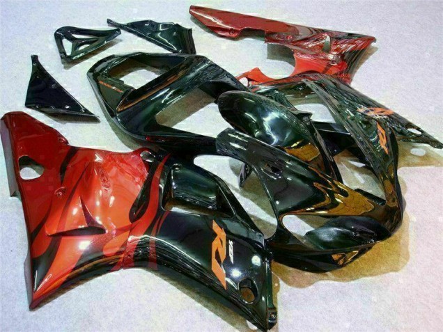 Rot R1 00-01 Motorrad Verkleidungen Rot R1 00-01 Motorrad Verkleidungen