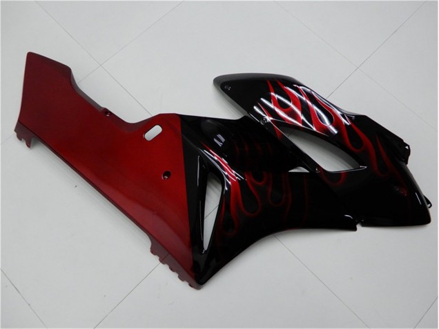 Rot Schwarz CBR 1000 RR 04-05 Vollverkleidung Rot Schwarz CBR 1000 RR 04-05 Vollverkleidung