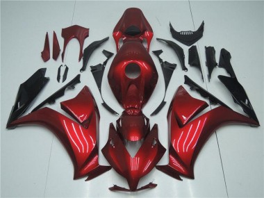 Rot Schwarz CBR 1000 RR 12-16 Verkleidungen