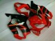 Rot Schwarz CBR 600 F4i 01-03 Verkleidungen Komplett Sets