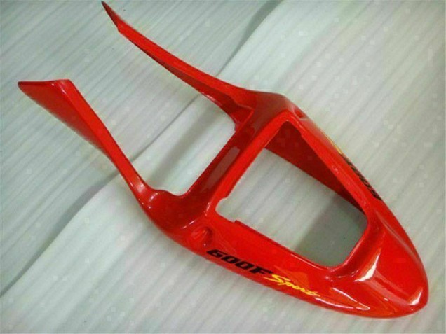 Rot Schwarz CBR 600 F4i 01-03 Verkleidungen Komplett Sets