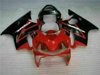 Rot Schwarz CBR 600 F4i 01-03 Verkleidungen