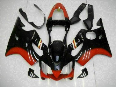 Rot Schwarz CBR 600 F4i 01-03 Verkleidungen & Plastik