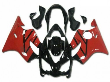 Rot Schwarz CBR 600 F4i 04-07 Verkleidungen