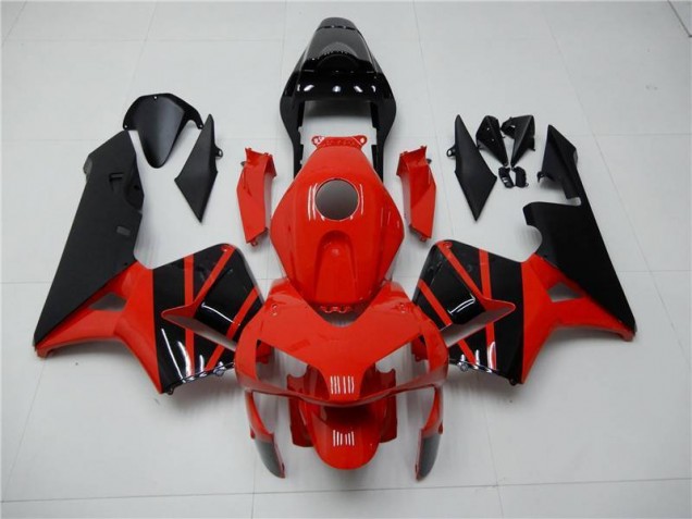 Rot Schwarz CBR 600 RR 03-04 Verkleidungen Komplett Sets